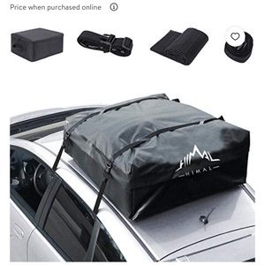 Car Rooftop Cargo Carrier. No luggage rack needed.